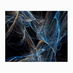 Fractal Tangled Minds Small Glasses Cloth (2-side) by BangZart