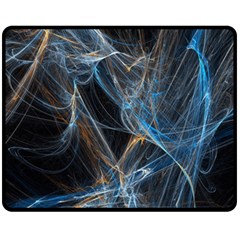 Fractal Tangled Minds Fleece Blanket (medium)  by BangZart