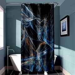 Fractal Tangled Minds Shower Curtain 36  X 72  (stall)  by BangZart