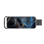 Fractal Tangled Minds Portable USB Flash (Two Sides) Front