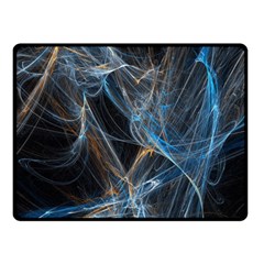 Fractal Tangled Minds Double Sided Fleece Blanket (small)  by BangZart