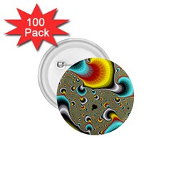 Fractals Random Bluray 1 75  Buttons (100 Pack)  by BangZart