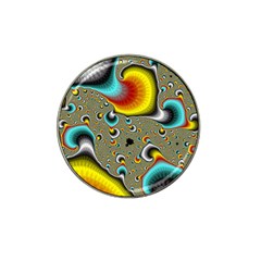 Fractals Random Bluray Hat Clip Ball Marker (4 Pack) by BangZart