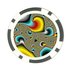 Fractals Random Bluray Poker Chip Card Guard by BangZart