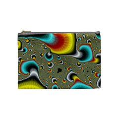 Fractals Random Bluray Cosmetic Bag (medium) 