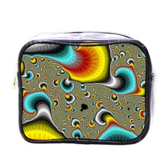 Fractals Random Bluray Mini Toiletries Bags by BangZart