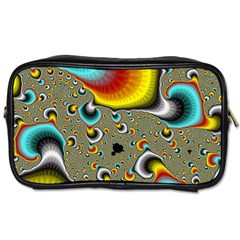 Fractals Random Bluray Toiletries Bags 2-side by BangZart