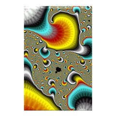 Fractals Random Bluray Shower Curtain 48  X 72  (small)  by BangZart