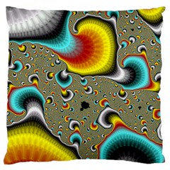 Fractals Random Bluray Standard Flano Cushion Case (two Sides) by BangZart