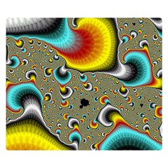 Fractals Random Bluray Double Sided Flano Blanket (small)  by BangZart