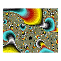 Fractals Random Bluray Double Sided Flano Blanket (large)  by BangZart