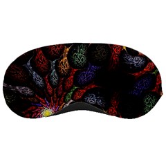 Fractal Swirls Sleeping Masks by BangZart