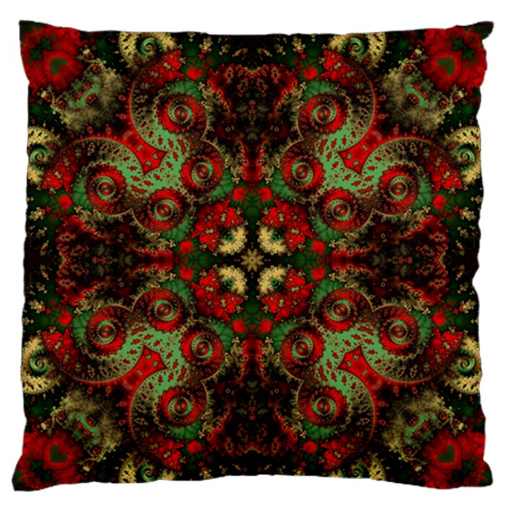 Fractal Kaleidoscope Standard Flano Cushion Case (Two Sides)