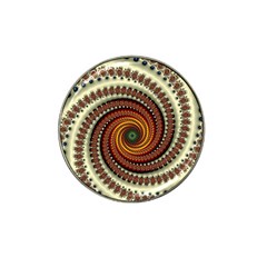 Fractal Pattern Hat Clip Ball Marker (4 Pack) by BangZart