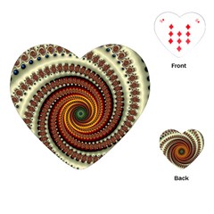 Fractal Pattern Playing Cards (heart)  by BangZart