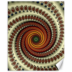 Fractal Pattern Canvas 11  X 14   by BangZart