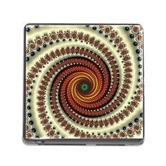 Fractal Pattern Memory Card Reader (square) by BangZart