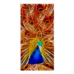 Fractal Peacock Art Shower Curtain 36  X 72  (stall)  by BangZart