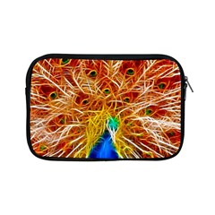 Fractal Peacock Art Apple Ipad Mini Zipper Cases by BangZart