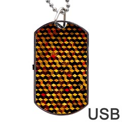 Fond 3d Dog Tag Usb Flash (one Side) by BangZart