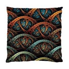 Fractal Art Pattern Flower Art Background Clored Standard Cushion Case (two Sides) by BangZart