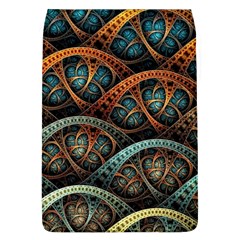 Fractal Art Pattern Flower Art Background Clored Flap Covers (l)  by BangZart