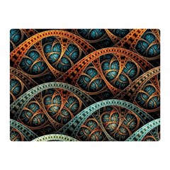 Fractal Art Pattern Flower Art Background Clored Double Sided Flano Blanket (mini)  by BangZart