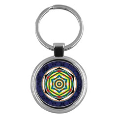 Flower Of Life Universal Mandala Key Chains (round)  by BangZart