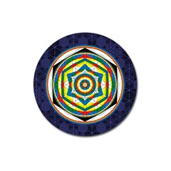 Flower Of Life Universal Mandala Magnet 3  (round) by BangZart