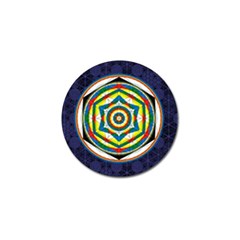 Flower Of Life Universal Mandala Golf Ball Marker (4 Pack) by BangZart