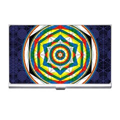 Flower Of Life Universal Mandala Business Card Holders by BangZart