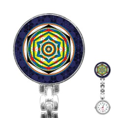 Flower Of Life Universal Mandala Stainless Steel Nurses Watch by BangZart