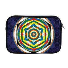 Flower Of Life Universal Mandala Apple Macbook Pro 17  Zipper Case by BangZart