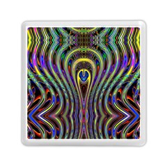 Curves Color Abstract Memory Card Reader (square)  by BangZart