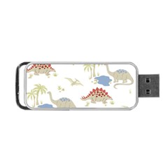 Dinosaur Art Pattern Portable Usb Flash (two Sides) by BangZart