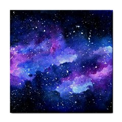 Galaxy Tile Coasters by Kathrinlegg