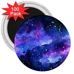 Galaxy 3  Magnets (100 Pack) by Kathrinlegg