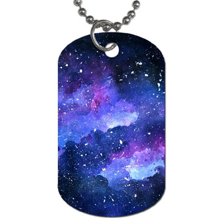 Galaxy Dog Tag (Two Sides)