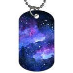 Galaxy Dog Tag (Two Sides) Back