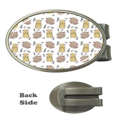 Cute Hamster Pattern Money Clips (oval)  by BangZart