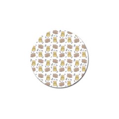 Cute Hamster Pattern Golf Ball Marker by BangZart