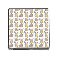 Cute Hamster Pattern Memory Card Reader (square) by BangZart