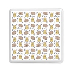 Cute Hamster Pattern Memory Card Reader (square)  by BangZart