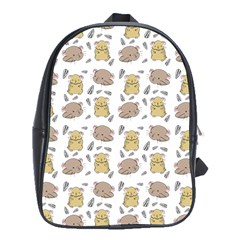 Cute Hamster Pattern School Bags (xl)  by BangZart