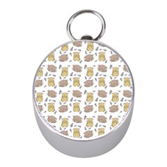 Cute Hamster Pattern Mini Silver Compasses by BangZart