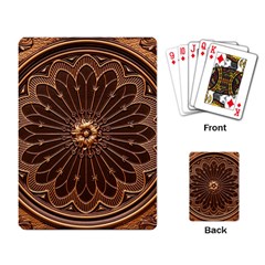 Decorative Antique Gold Playing Card by BangZart