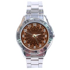 Decorative Antique Gold Stainless Steel Analogue Watch by BangZart