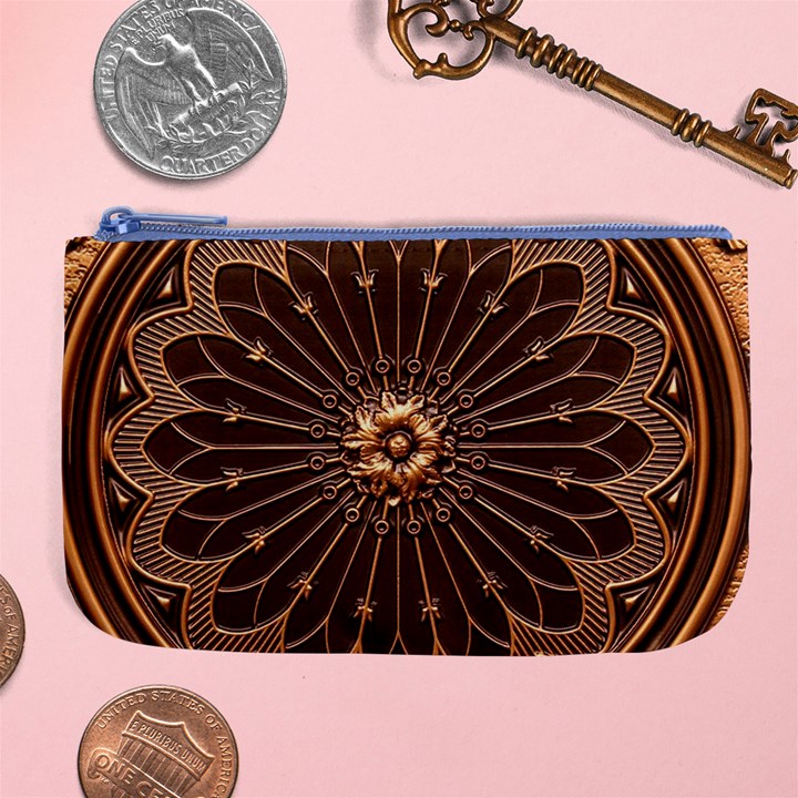 Decorative Antique Gold Large Coin Purse