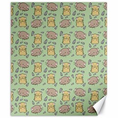 Cute Hamster Pattern Canvas 20  X 24   by BangZart