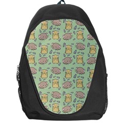 Cute Hamster Pattern Backpack Bag by BangZart